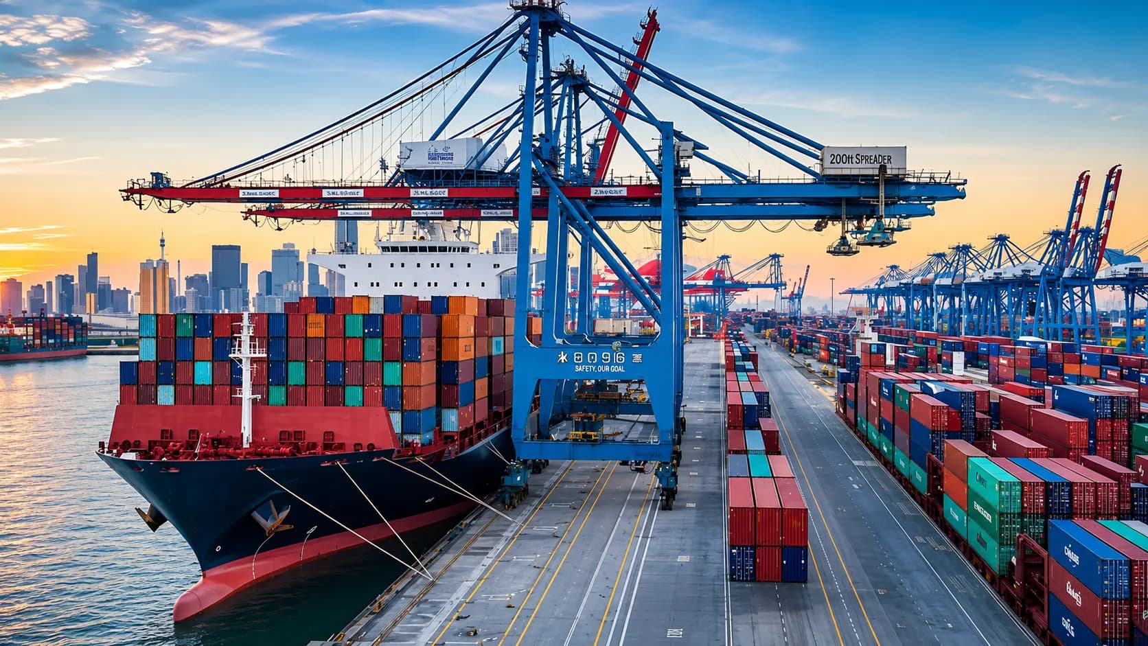Connecting Farms
to Global Ports
with Precision