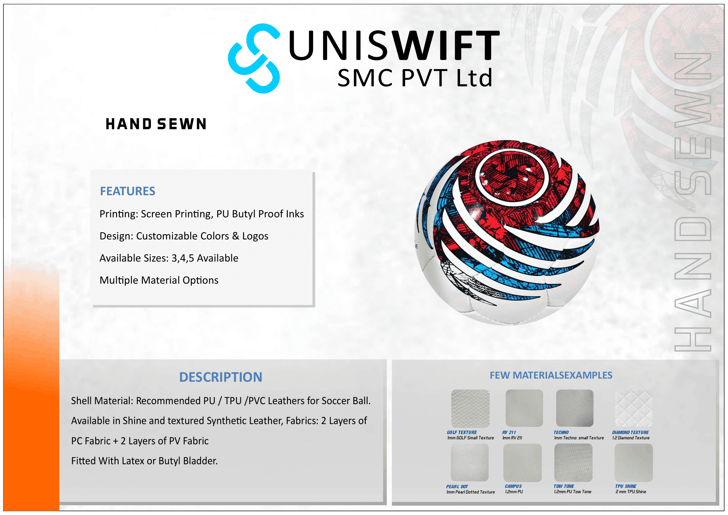 Premium Match-Grade Soccer Ball gallery 6