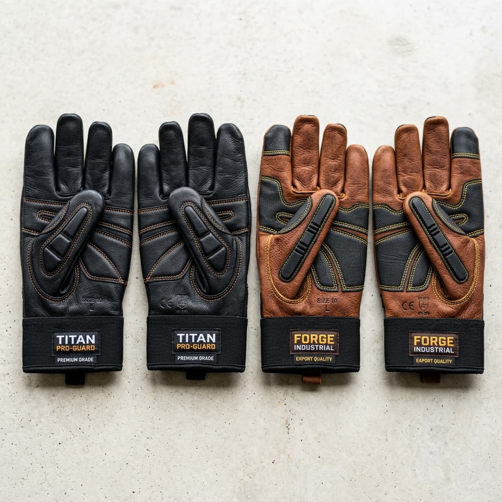 Premium Leather Gloves gallery 2